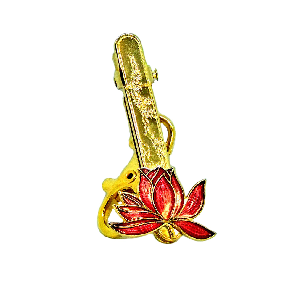 景泰藍夾式琺瑯鑰匙圈 | 客製化琺瑯紀念品